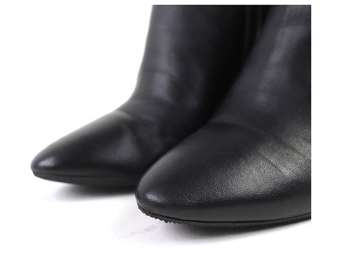 Botines de piel Joan Gancini Salvatore Ferragamo Negro - vista 5