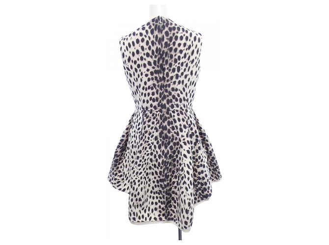 Christian Dior Kleid Schwarz Weiß - Ansicht 2