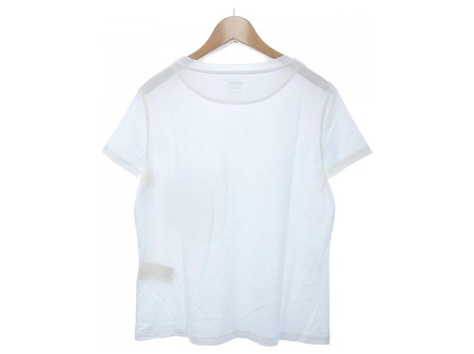 Hermès Camiseta de algodão Hermes Branco - vista 2