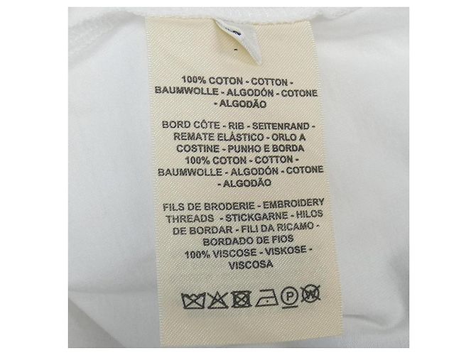 Hermès Camiseta de algodão Hermes Branco - vista 3
