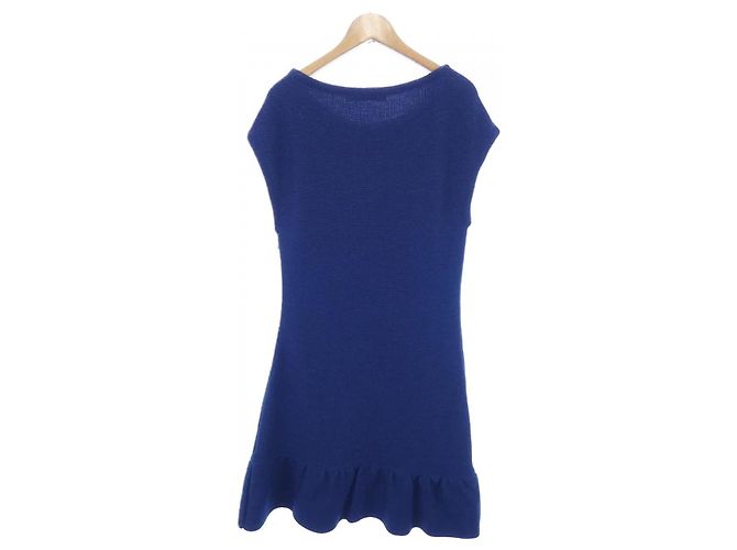 Christian Dior Kleid Blau Marineblau - Ansicht 2