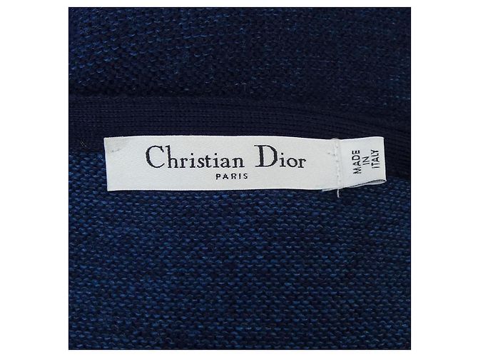Christian Dior Kleid Blau Marineblau - Ansicht 4