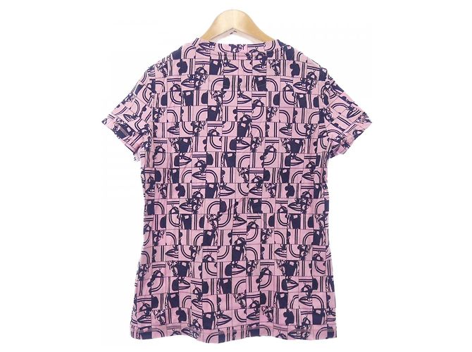 Hermès Camiseta Hermes T-shirt Rosa - vista 2