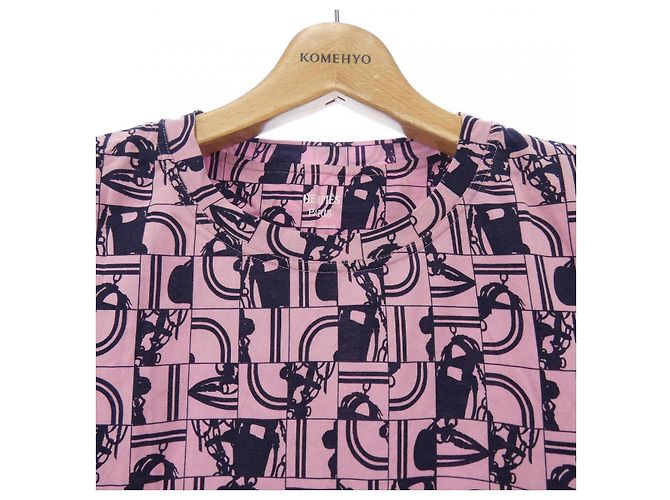 Hermès Camiseta Hermes T-shirt Rosa - vista 5