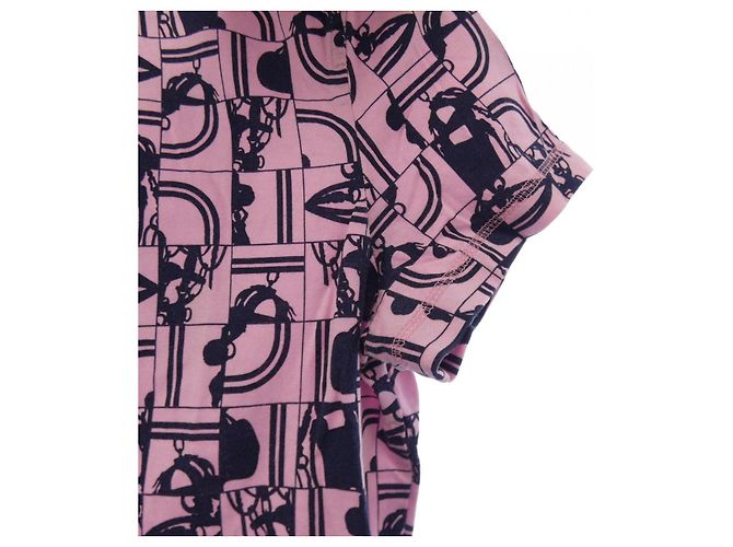 Hermès Camiseta Hermes T-shirt Rosa - vista 6