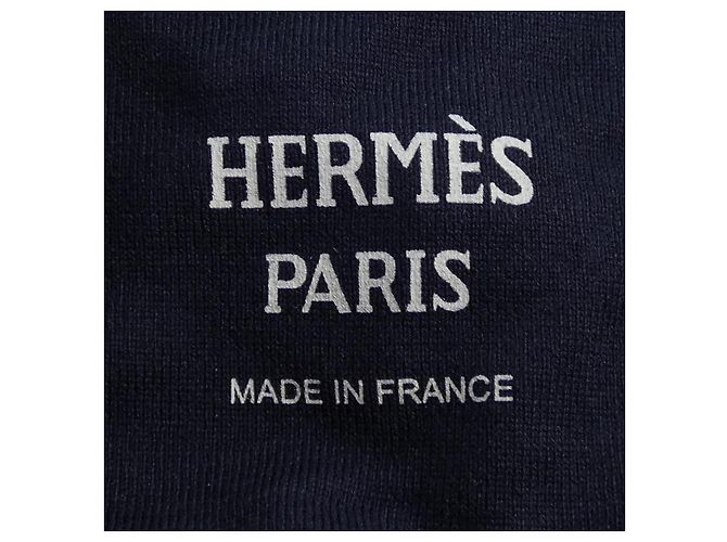 Hermès Abito tagliato Hermes Blu Blu navy - vista 5