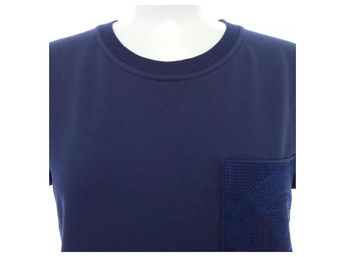 Hermès Abito tagliato Hermes Blu Blu navy - vista 6