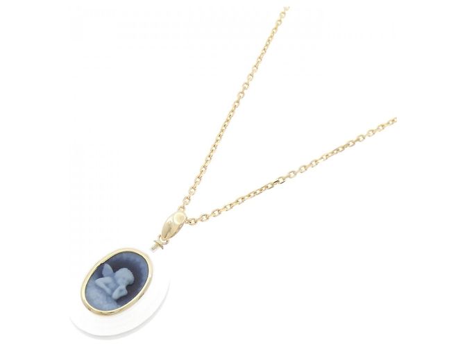 Autre Marque Collana con Cameo in Agata D'oro - vista 2