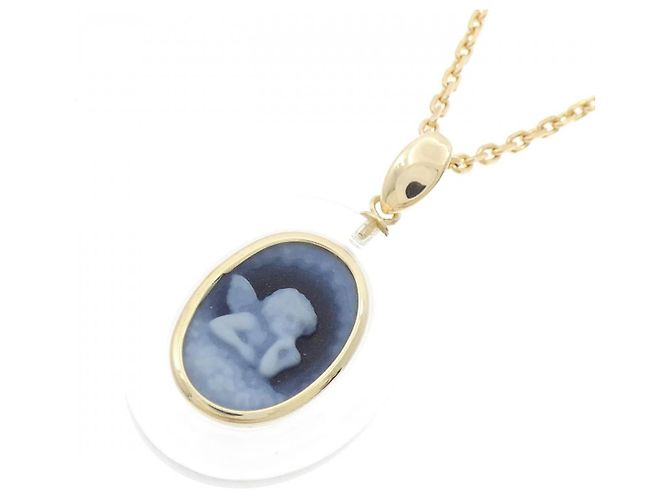 Autre Marque Collana con Cameo in Agata D'oro - vista 3