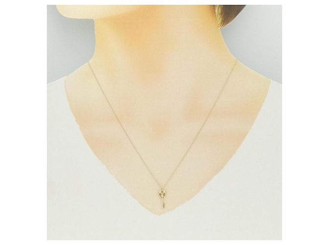 Autre Marque Collana in oro giallo K10 e diamanti D'oro - vista 6