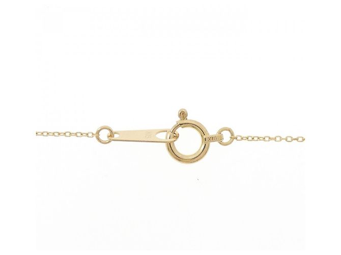 Autre Marque Collana Initial K in Diamante Au750 D'oro - vista 5