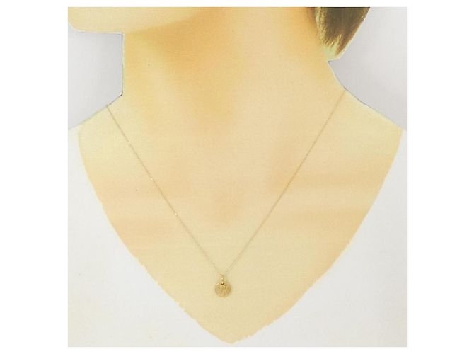 Autre Marque Collana Initial K in Diamante Au750 D'oro - vista 6