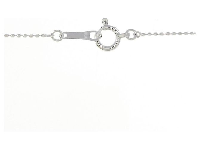 Autre Marque Collana in oro bianco Au750 e diamanti Argento - vista 5
