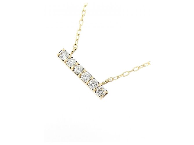 Autre Marque Collana con diamante Au750 D'oro - vista 3