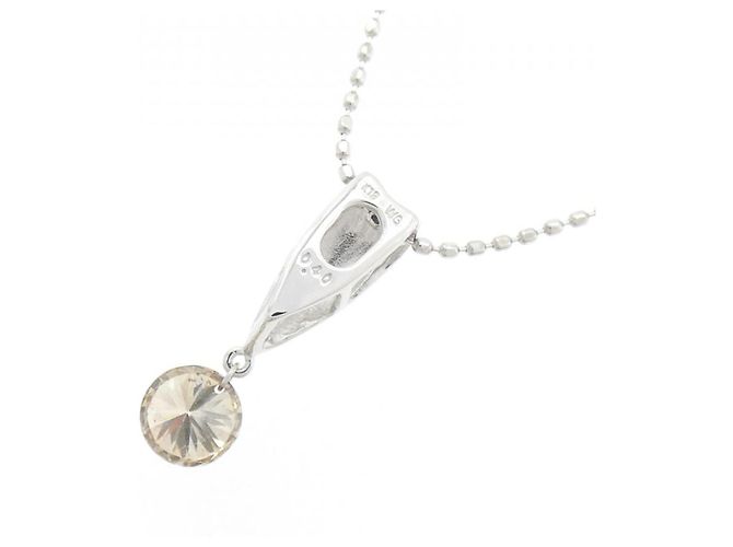 Autre Marque Collana con diamanti Au750 Argento - vista 4