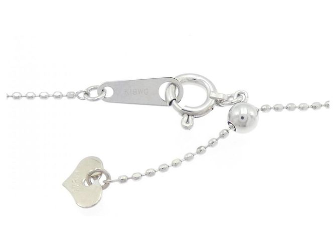 Autre Marque Collana con diamanti Au750 Argento - vista 5