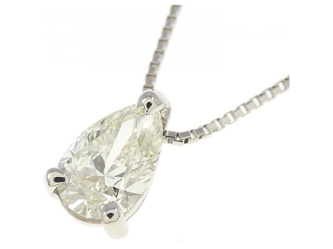 Autre Marque Collana di Diamanti PT900 PT850 Argento - vista 3