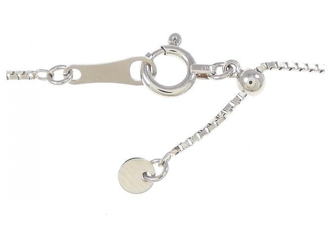 Autre Marque Collana di Diamanti PT900 PT850 Argento - vista 5