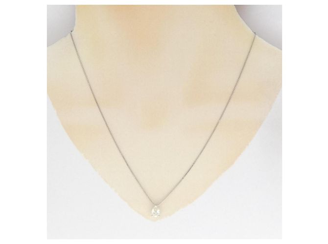 Autre Marque Collana di Diamanti PT900 PT850 Argento - vista 6
