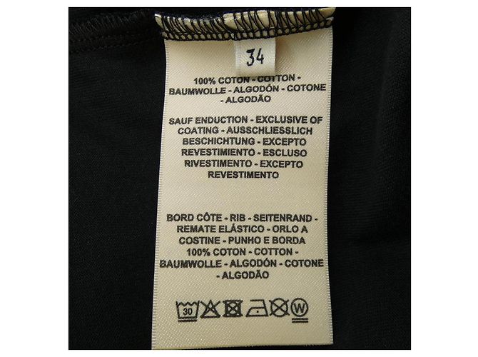 Hermès Vestido cortado Hermes Negro - vista 3