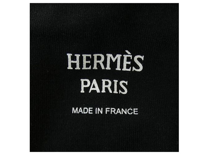 Hermès Vestido cortado Hermes Negro - vista 4