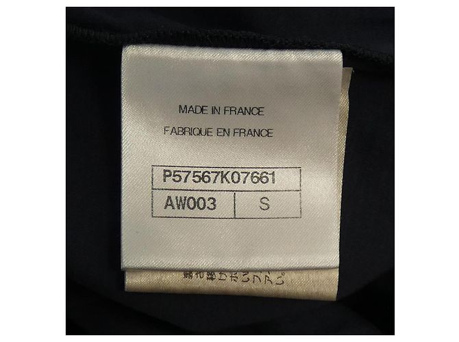 Timeless Chanel Strickkleid Blau - Ansicht 4