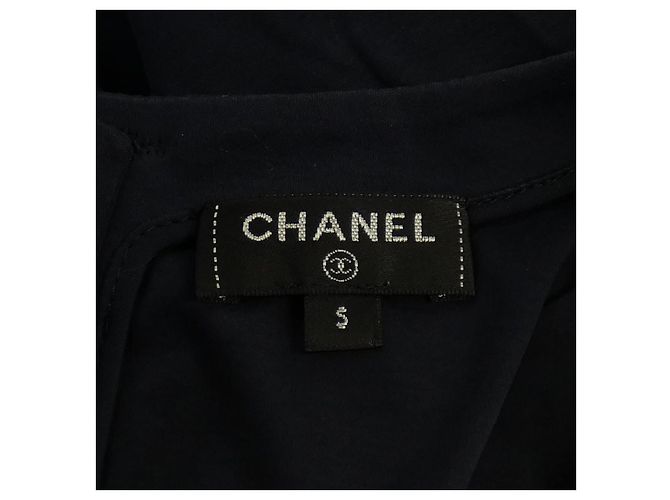 Timeless Chanel Strickkleid Blau - Ansicht 5