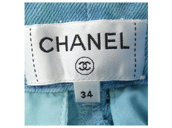 Timeless Chanel Hose Blau - Ansicht 5