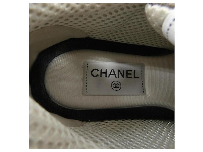 Timeless Sneakers Chanel Marrone Argento Rosso Beige - vista 6