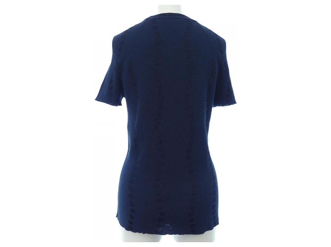 Timeless Top Chanel Blu Blu navy - vista 2