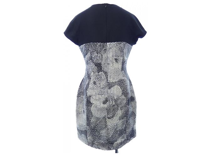 Christian Dior Kleid Braun Schwarz - Ansicht 2