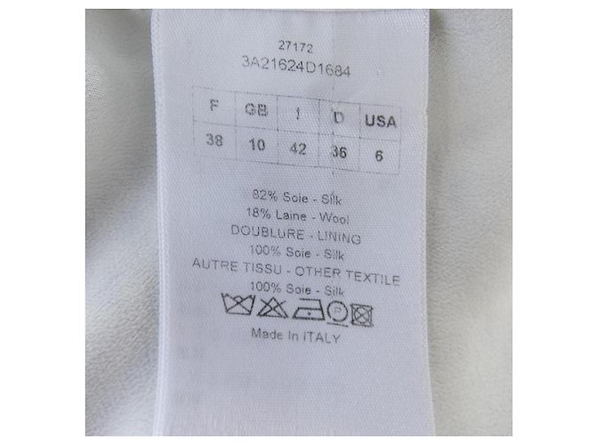 Christian Dior Kleid Braun Schwarz - Ansicht 3