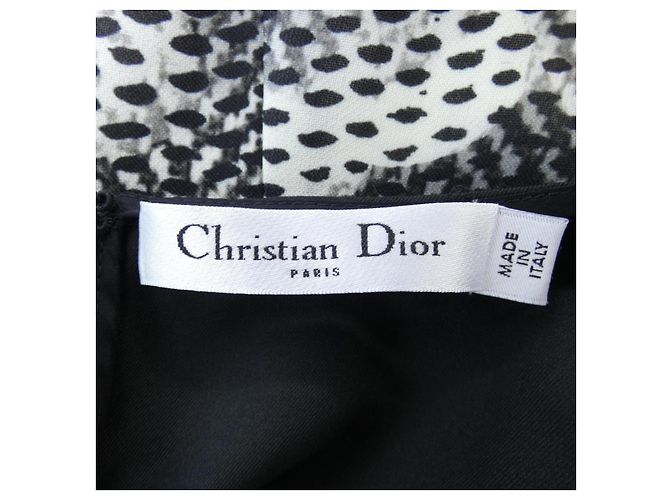 Christian Dior Kleid Braun Schwarz - Ansicht 4