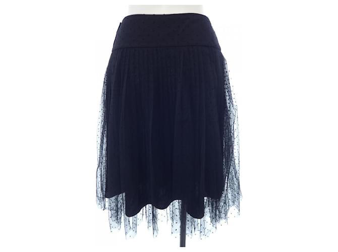 Falda Christian Dior Negro - vista 2