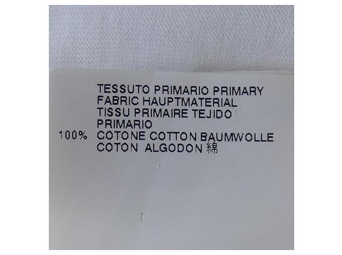 Maison Martin Margiela Camiseta MM6 Negro Blanco - vista 3