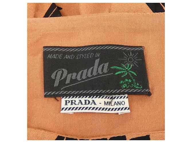 Gonna Prada Arancione - vista 4