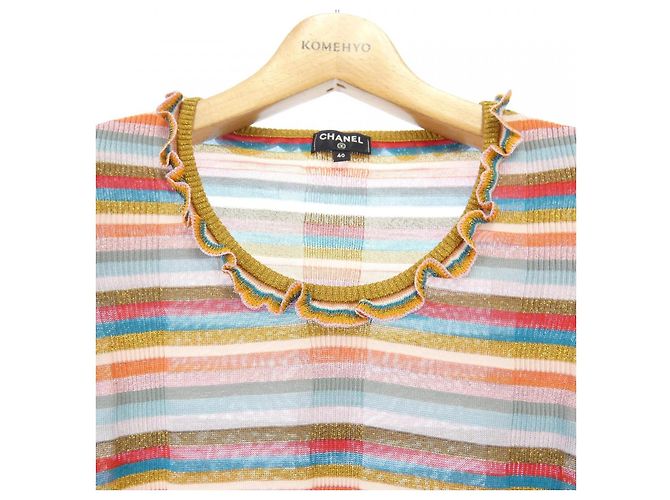 Timeless Top de punto Chanel Multicolor - vista 6