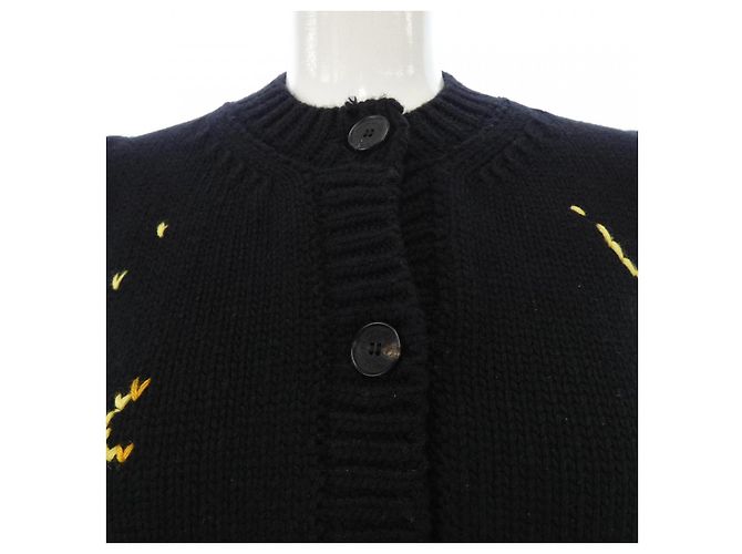 Cárdigan de mezcla de cachemira Christian Dior Negro - vista 5