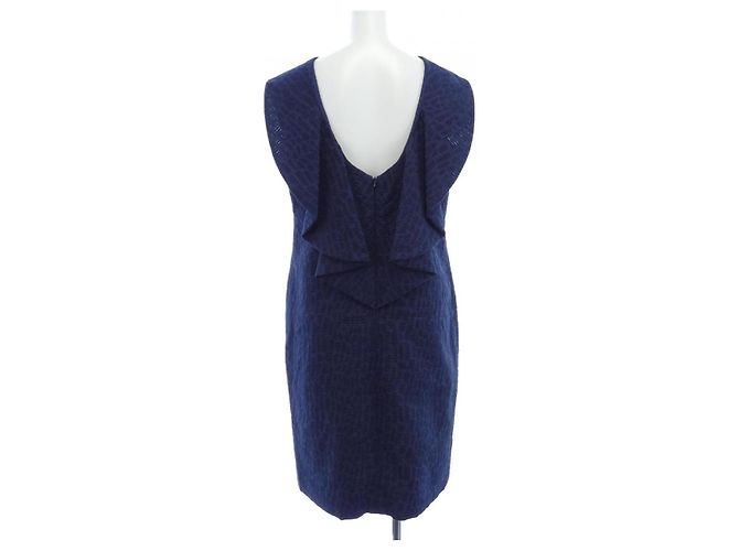 Autre Marque ADEAM Kleid Blau Marineblau - Ansicht 2