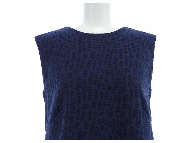 Autre Marque ADEAM Kleid Blau Marineblau - Ansicht 5