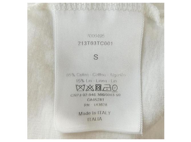 Camiseta Christian Dior Blanco - vista 3
