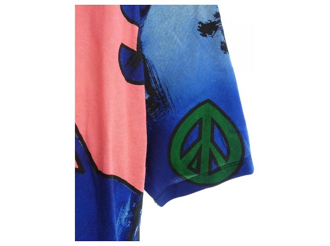 Camiseta Loewe Rosa Azul Verde - vista 8