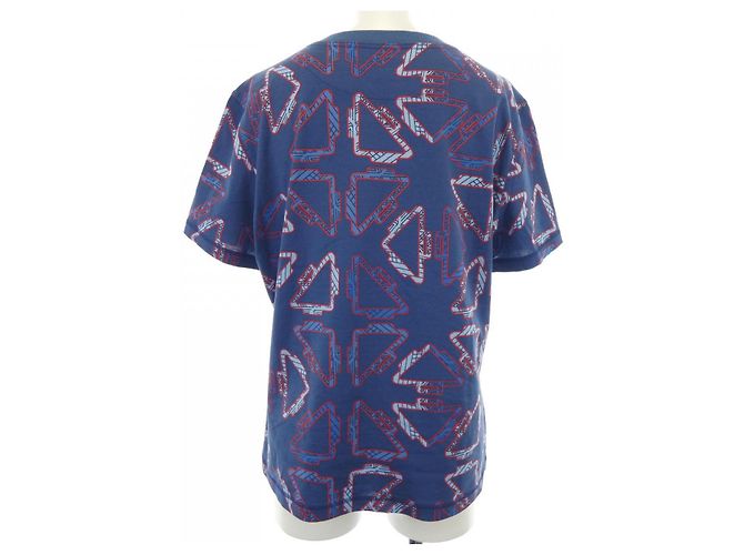 Hermès Camiseta de algodão Hermes Azul - vista 2