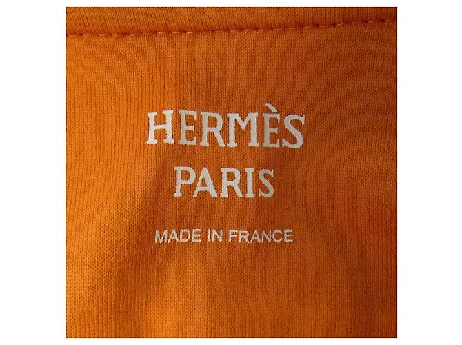 Camiseta Hermès Naranja - vista 4