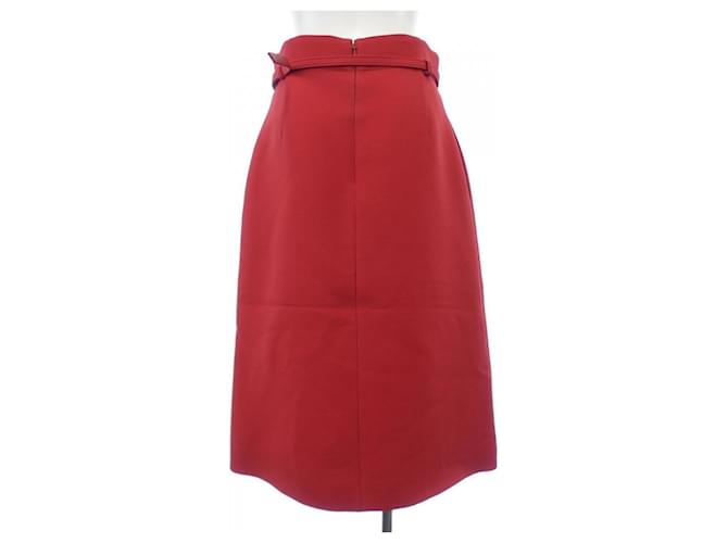 Falda Christian Dior Roja - vista 2