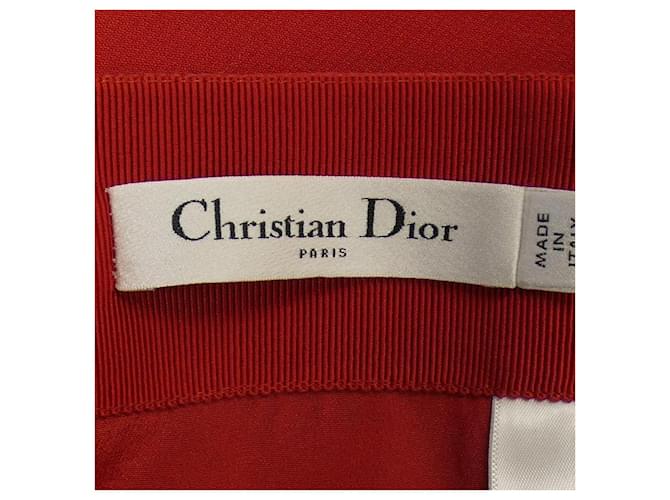Falda Christian Dior Roja - vista 4