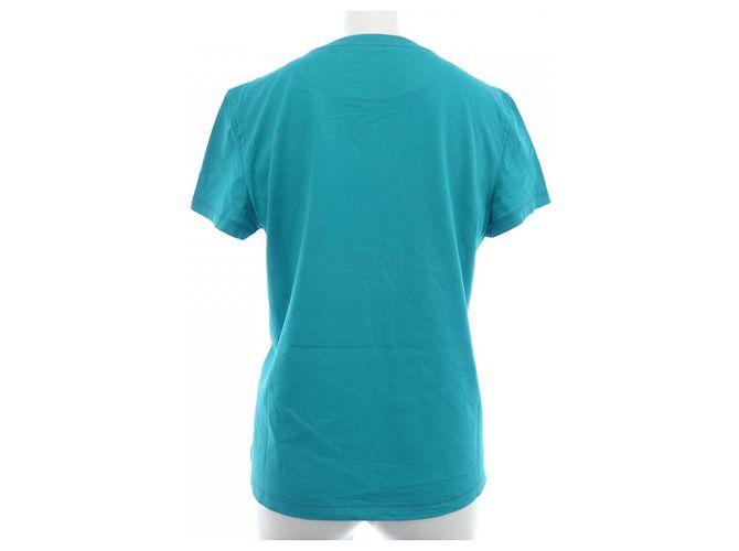 Camiseta de algodón Hermès Cartouche Verde - vista 2