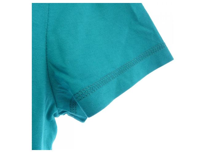 Camiseta de algodón Hermès Cartouche Verde - vista 6
