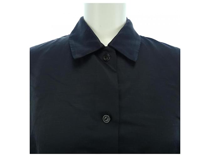 Camicia Jil Sander S/S Blu Blu navy - vista 5