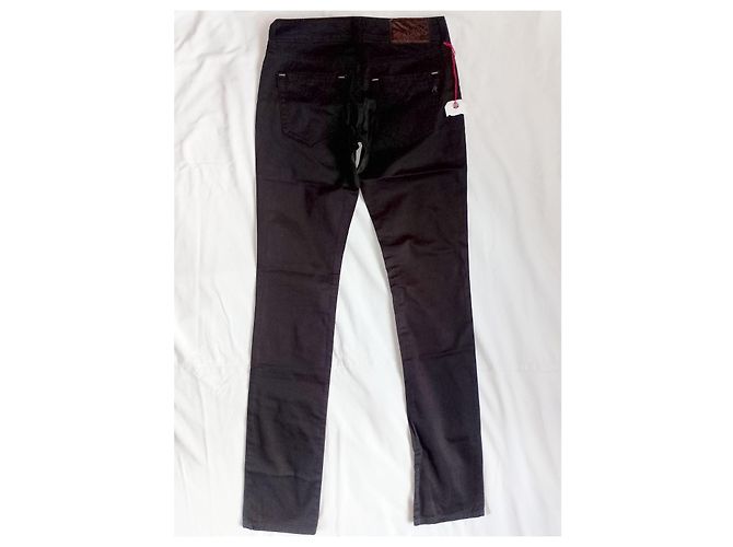 Autre Marque Replay Blondy Vaqueros Slim Negros - vista 6